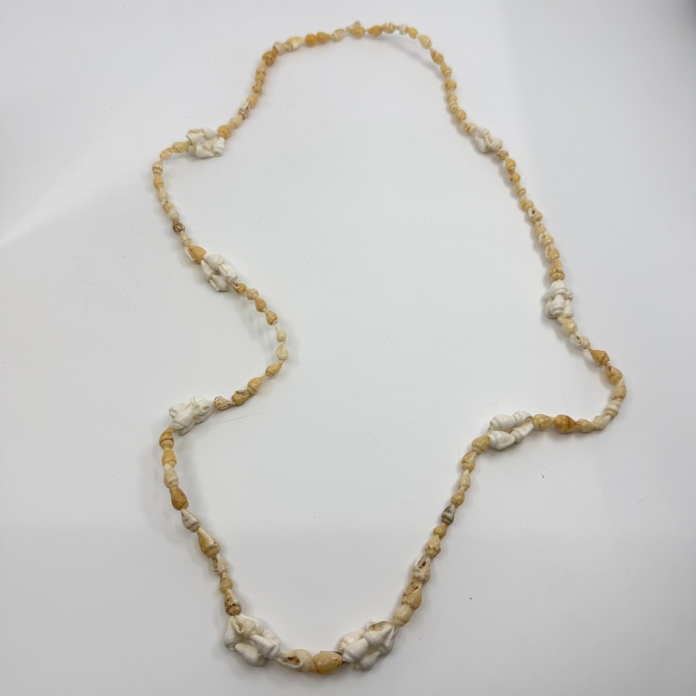 Boho Coastal Seashell Necklace - Summer Beach Festival Jewelry Gift - Picture 9 of 11